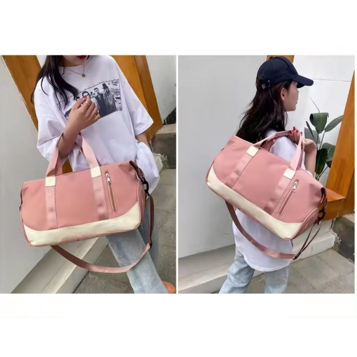 GENERICO - Maletín Deportivo Impermeable Mediano Con Correa De Hombro