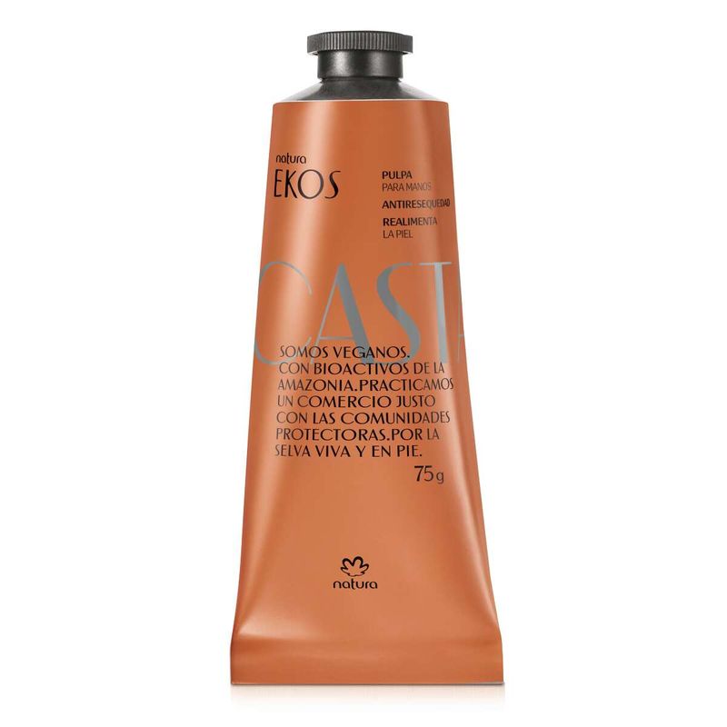 NATURA - Ekos Castaña Pulpa hidratante para manos 75g NATURA