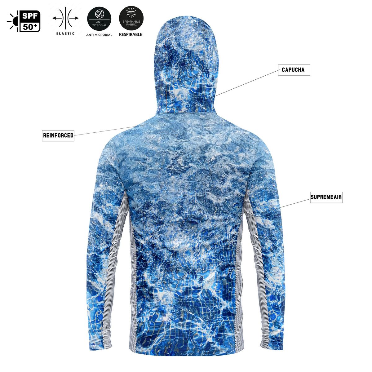 GENERICO - Polo UV Protección solar MASTER OCEAN