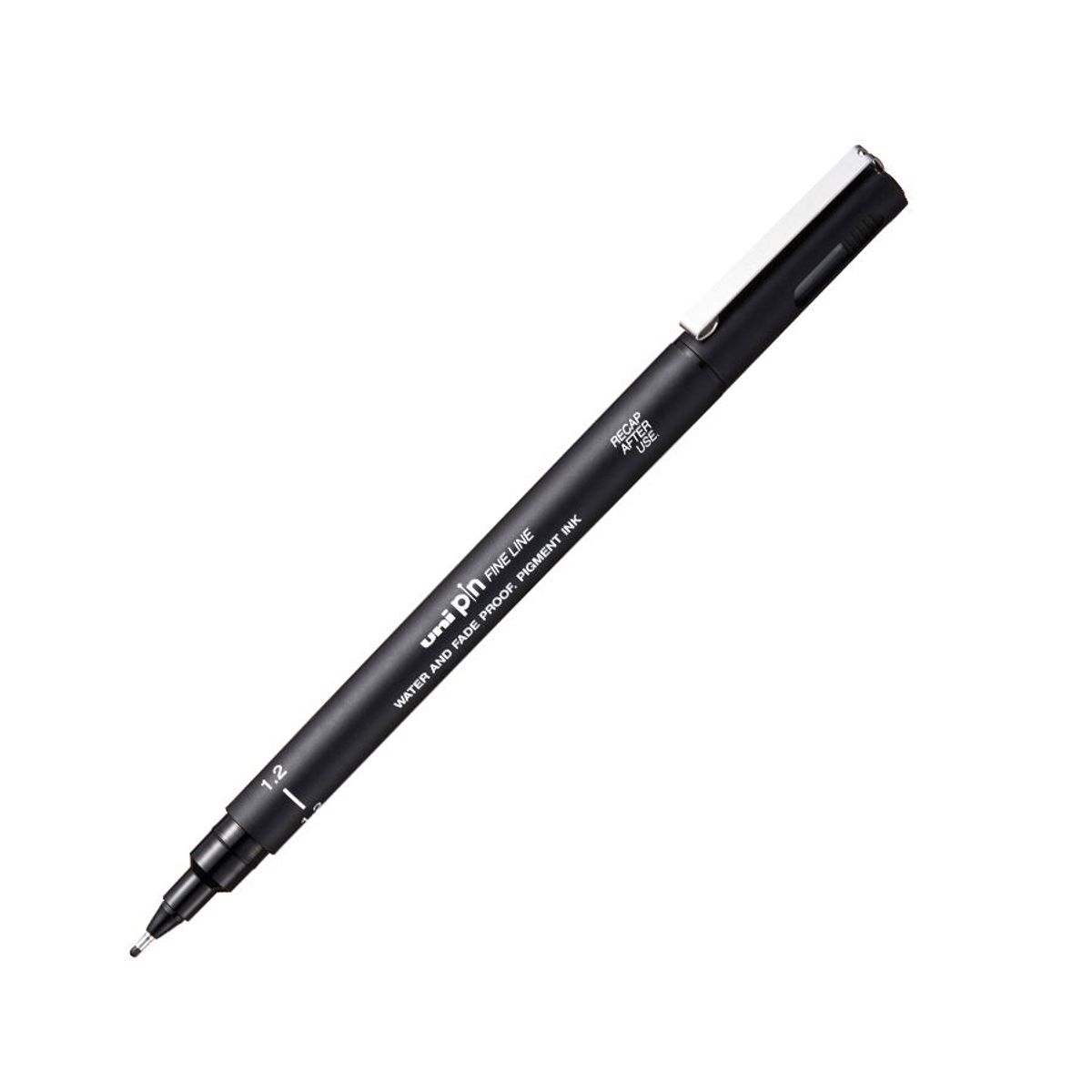 UNI BALL - UNI PIN Estilógrafo 12 Negro