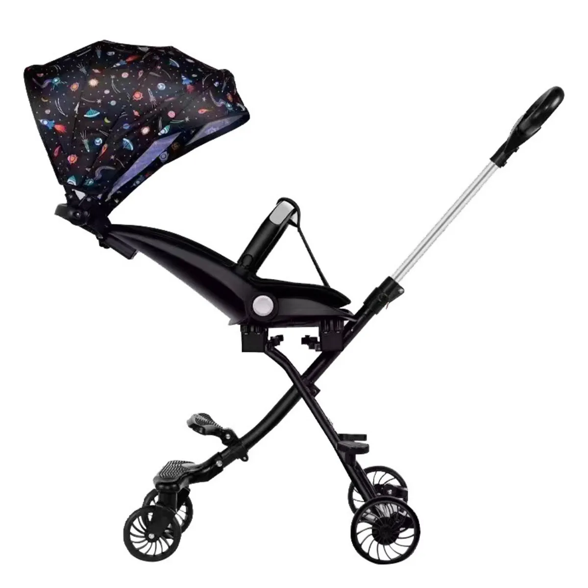 GENERICO - Coche Para Bebe Ultraligero Plegable Bidireccional Modelo 1