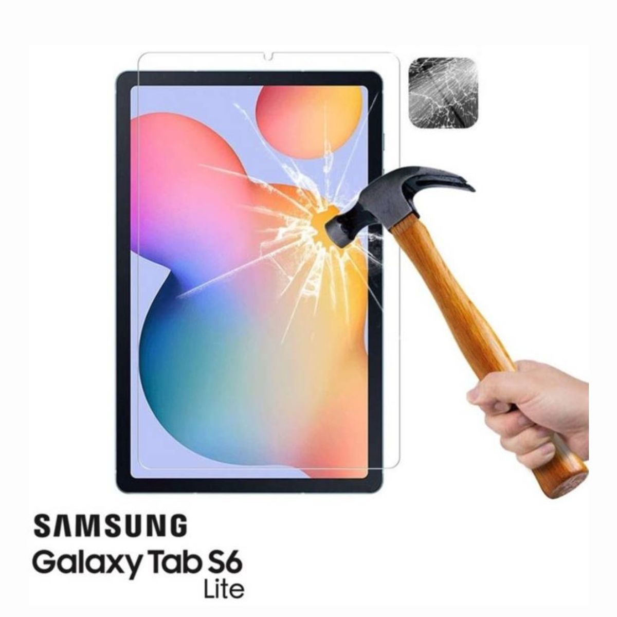 GENERICO - Mica de Vidrio Templado Para Samsung S6 Lite - HD