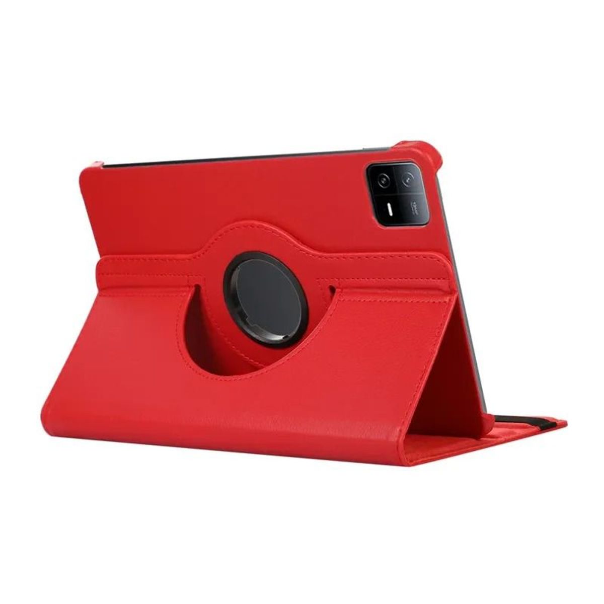 GENERICO - Funda Giratoria para Tablet XIAOMI PAD 6  Rojo