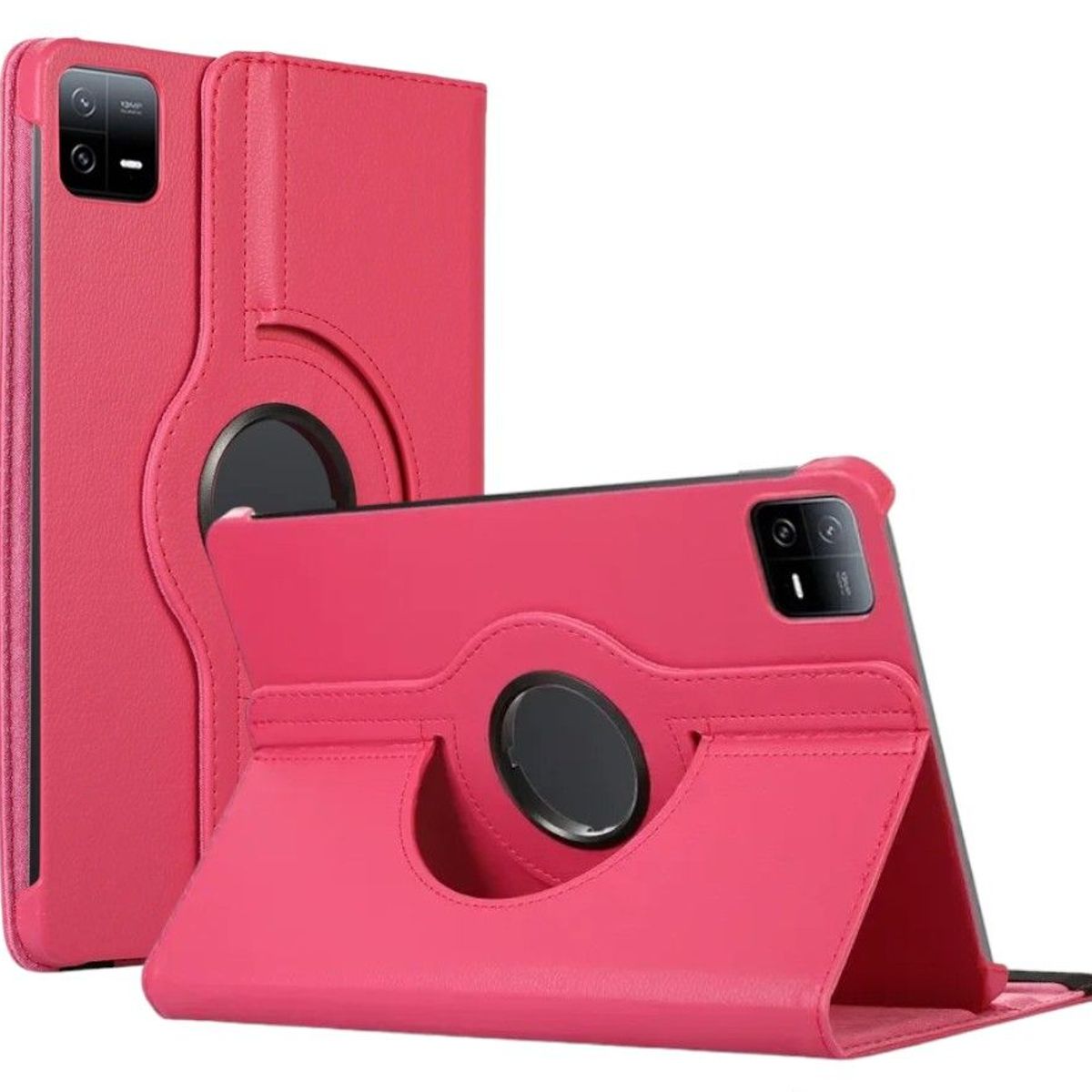 GENERICO - Funda Giratoria para Tablet XIAOMI PAD 6 Fucsia