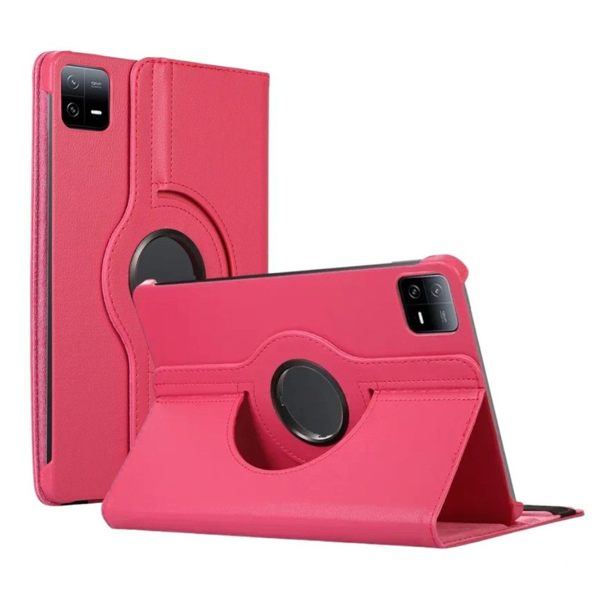 GENERICO - Funda Giratoria para Tablet XIAOMI PAD 6 Fucsia