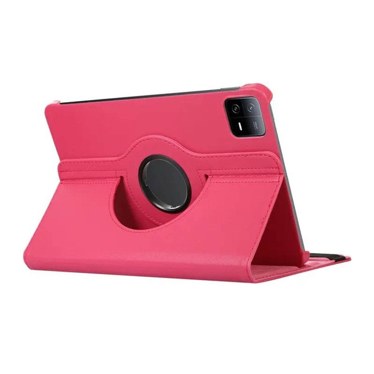 GENERICO - Funda Giratoria para Tablet XIAOMI PAD 6 Fucsia