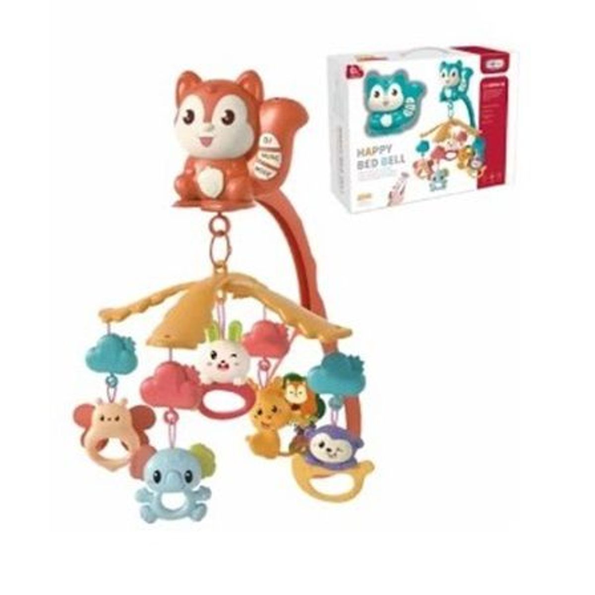 GENERICO - Móvil Giratorio Musical Para Cuna Con Luces para Bebé