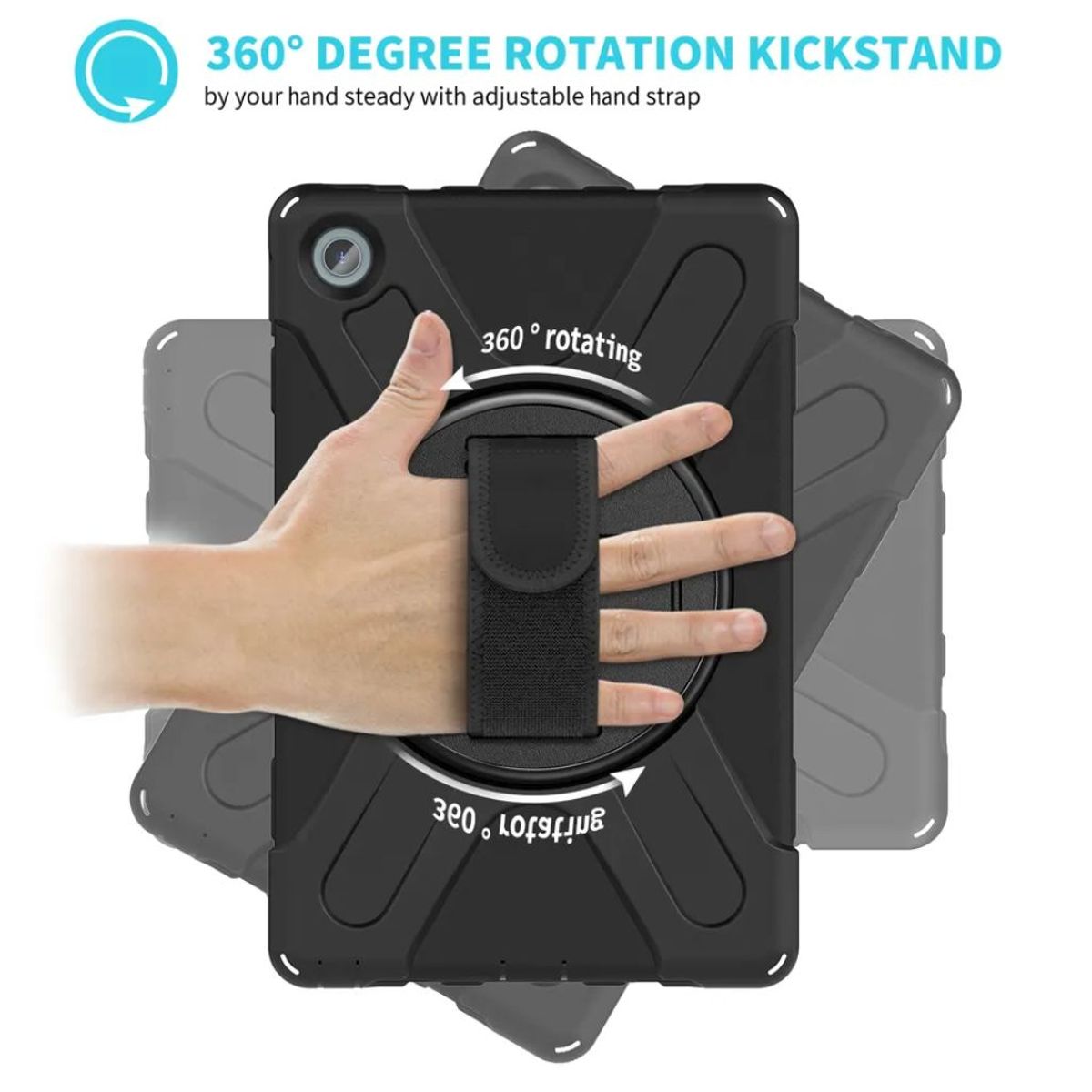 GENERICO - Funda Armor 360° para IPAD 10ma generacion 10.9 Acero