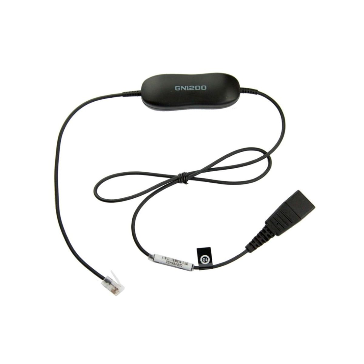 JABRA - CABLE JABRA, GN1200 SMART CORD PARA AUDICULAR BLACK. P/N:   88001-99