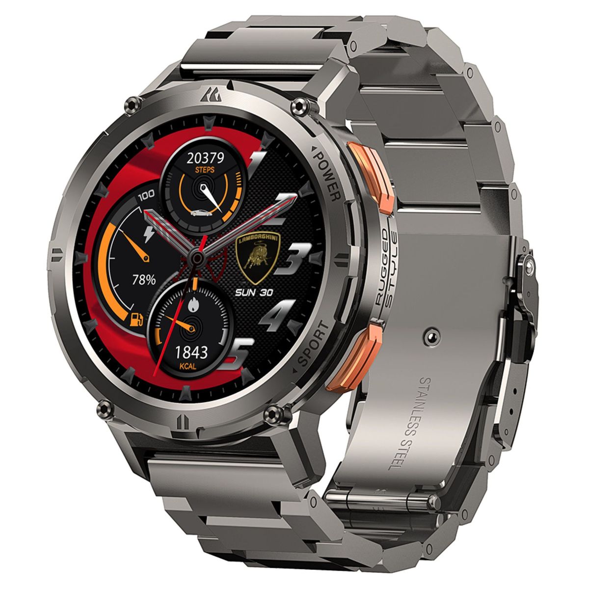 LAMBORGHINI - Smartwatch Lamborghini Aventador Cerchio Metal