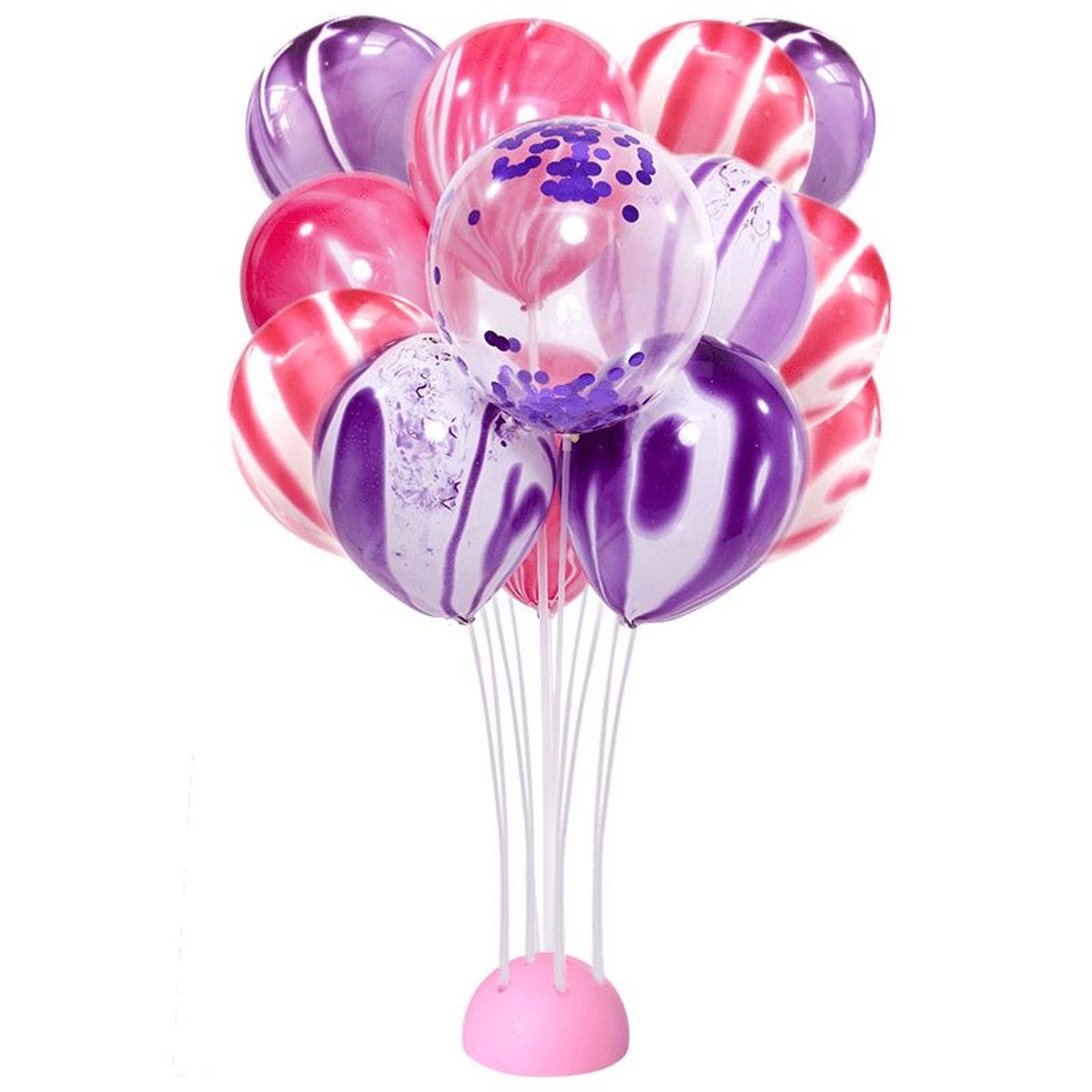 GENERICO - Soporte para Globos 70cm aprox ( para 13 globos)