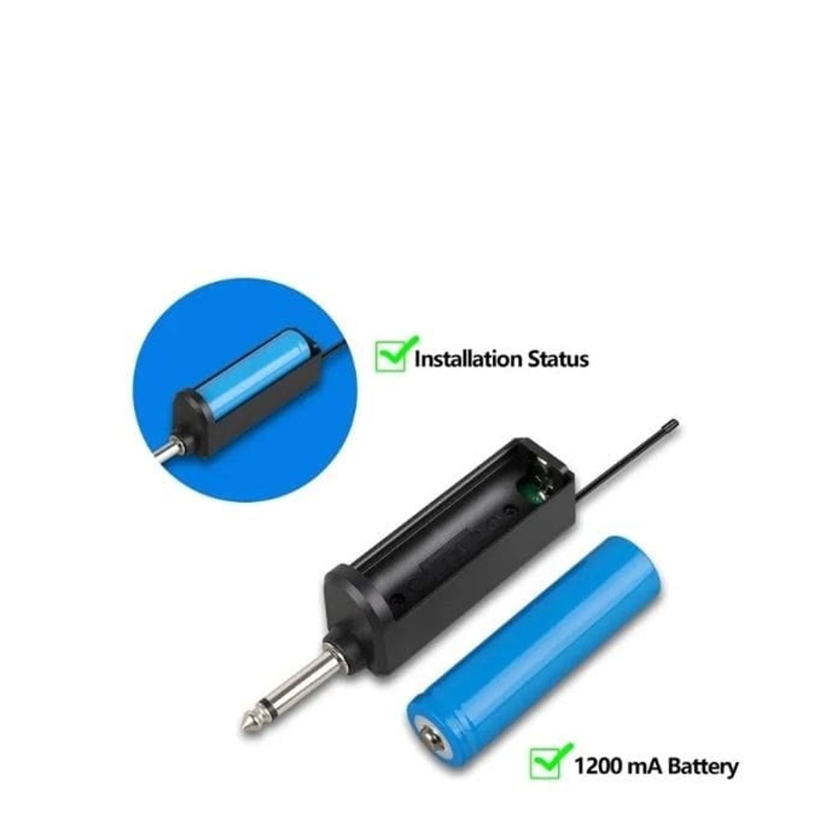 GENERICO - MICROFONO INALAMBRICO DE MANO PROFESIONAL UHF