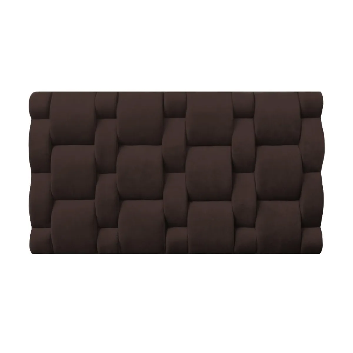 BARAKA HOME - Cabecera Niza Aerea 1.5 Plz - Chocolate
