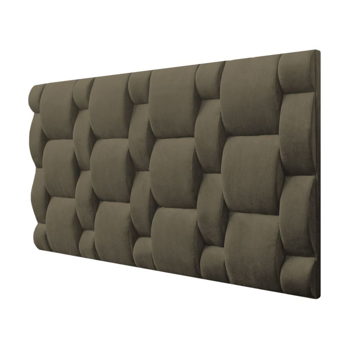 BARAKA HOME - Cabecera Niza Aerea 2 Plz - Beige Oscuro