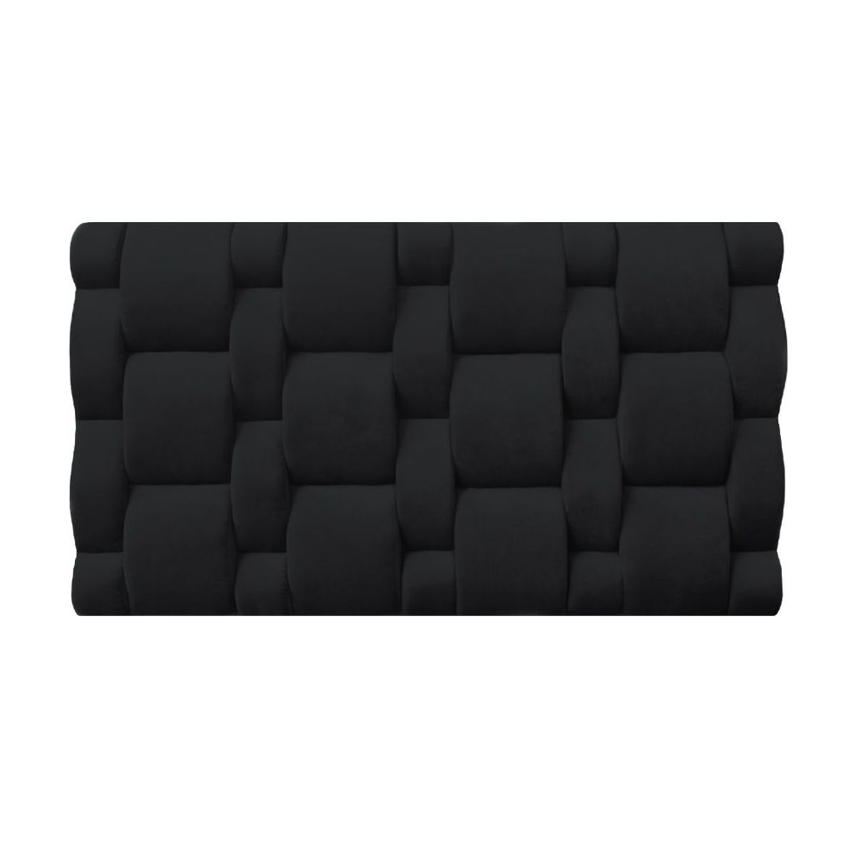 BARAKA HOME - Cabecera Niza Aerea Queen - Negro