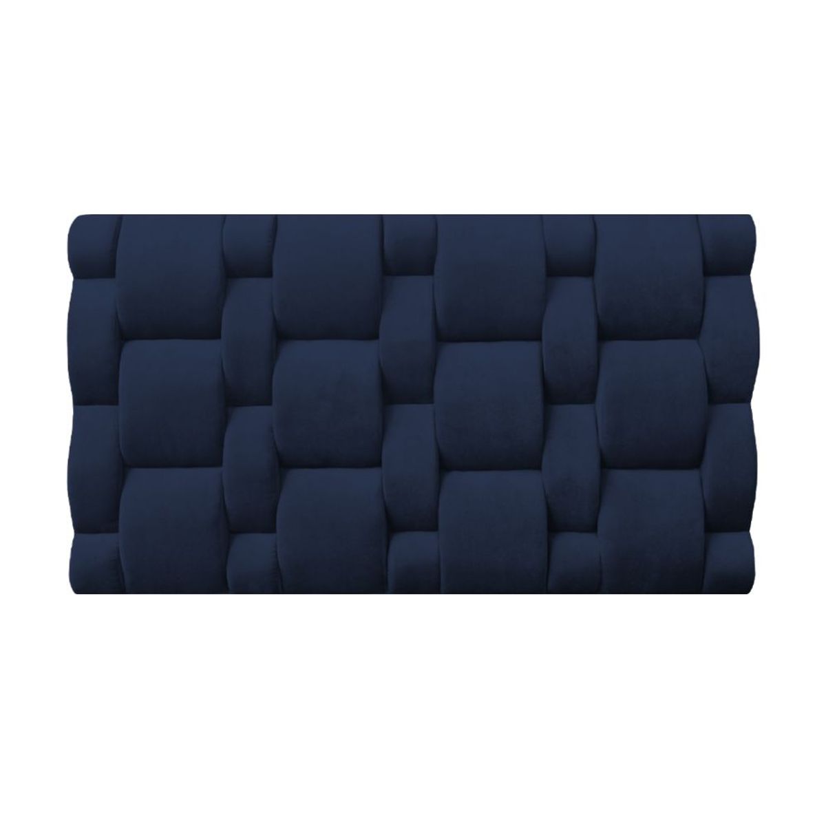 BARAKA HOME - Cabecera Niza Aerea Queen - Azul Marino