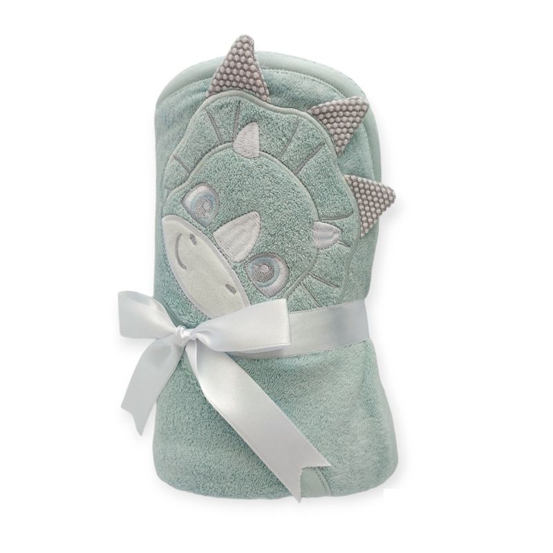 EPHRAN & BILL - Toalla de Baño con Capucha para Bebé Dinos