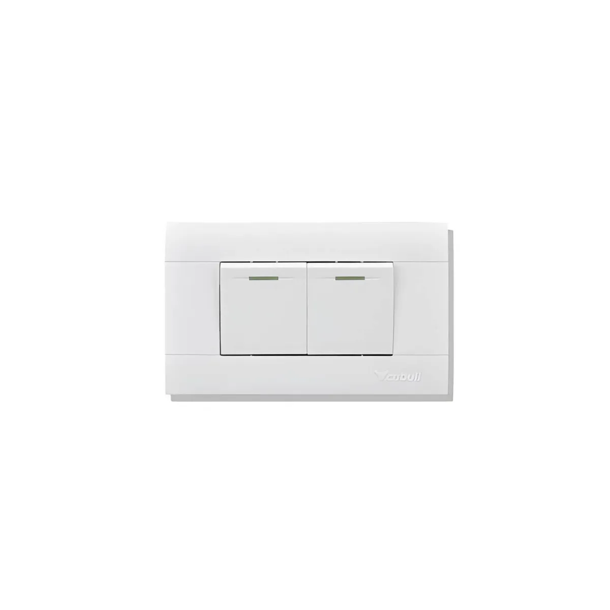 CUBULL - Interruptor Doble CUBULL Pack x 10 unidades