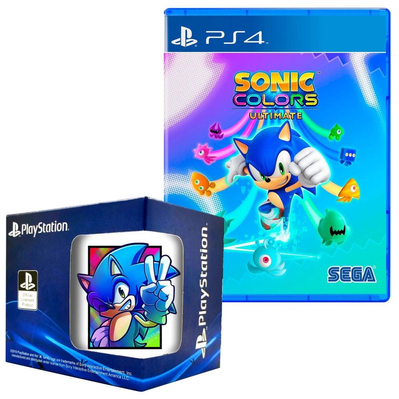SONY - Sonic Colors Ultimate Playstation 4 + taza
