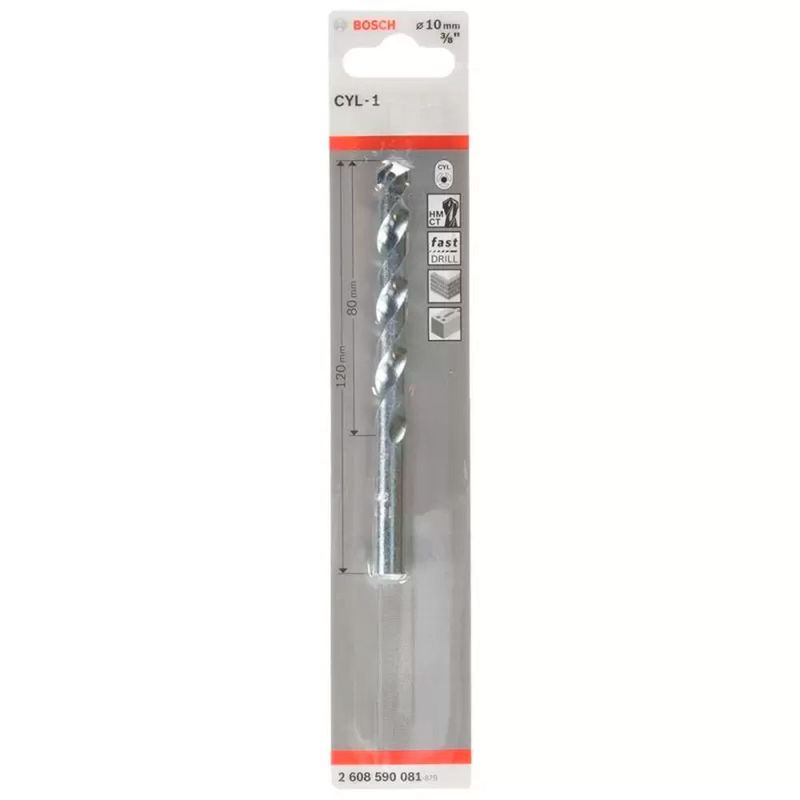 BOSCH - Bosch Broca Muro Concreto CYL-1 10.0 X 120