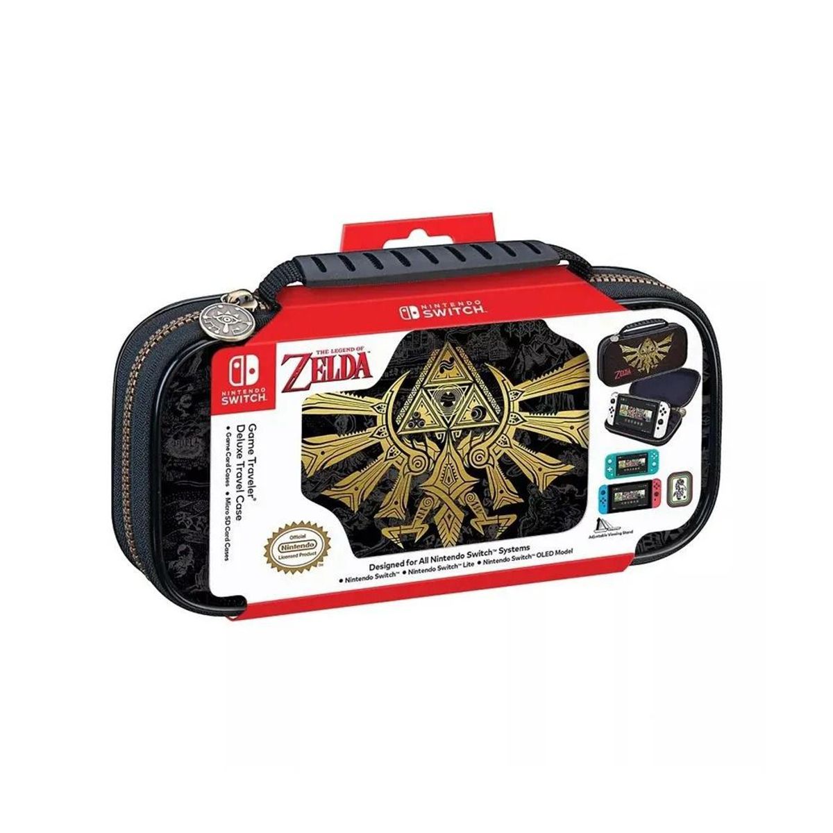 NINTENDO - Estuche para Nintendo Switch Hyrule Crest