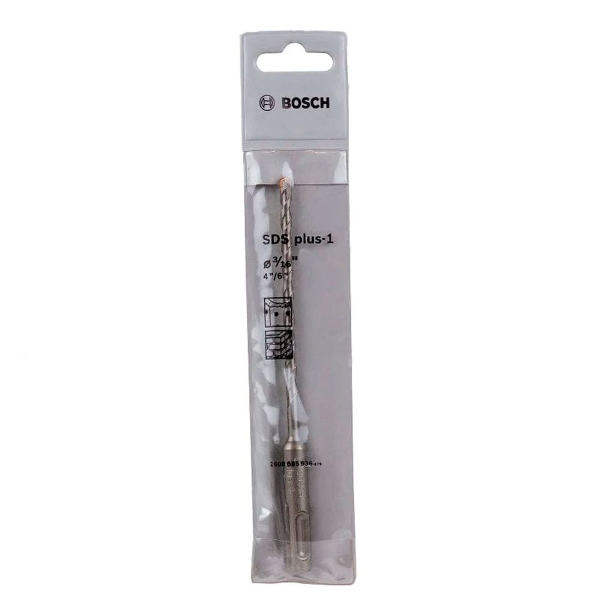 BOSCH - Bosch Broca Perforacion SDS Plus-1 48mm  3/16"X4"X6"