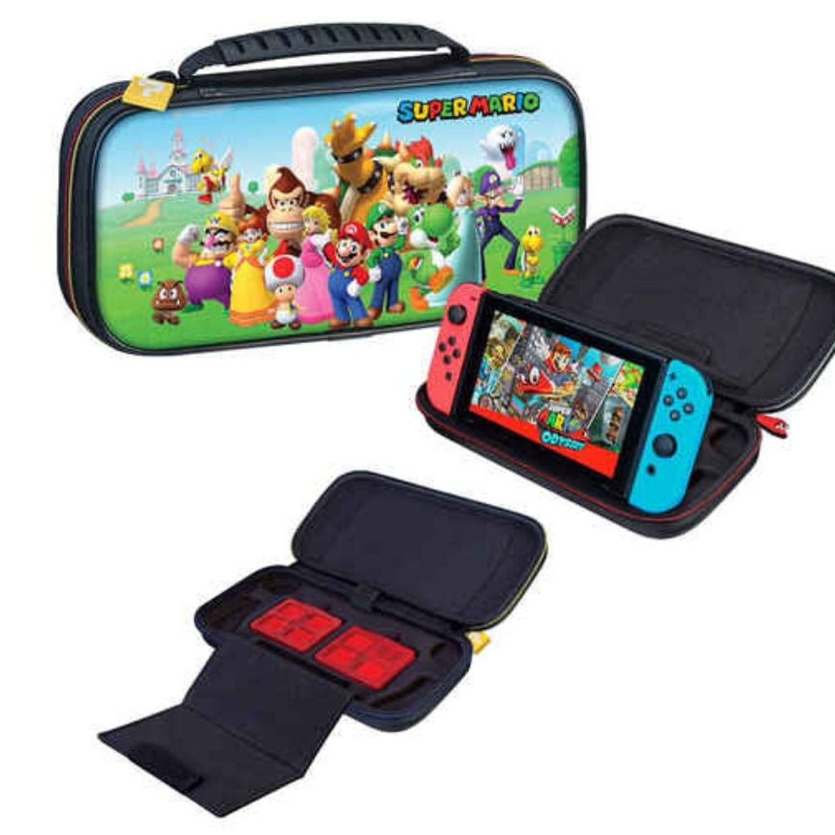NINTENDO - Estuche Game Traveler Deluxe Super Mario Color