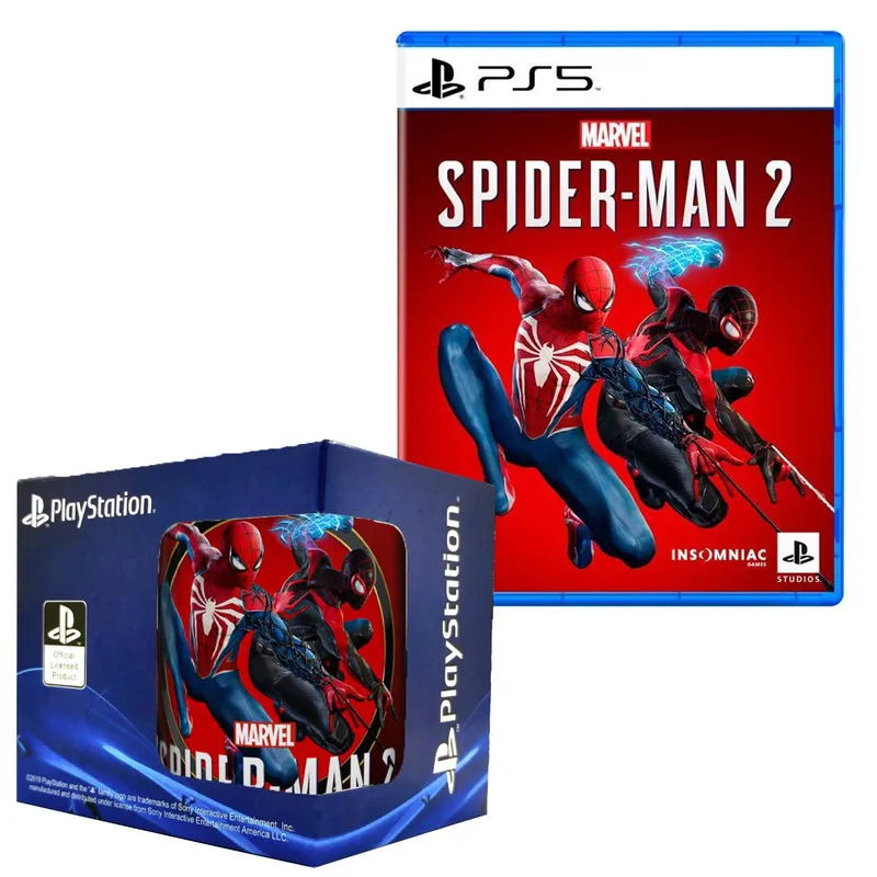 SONY - Spiderman 2 Playstation 5 + Taza