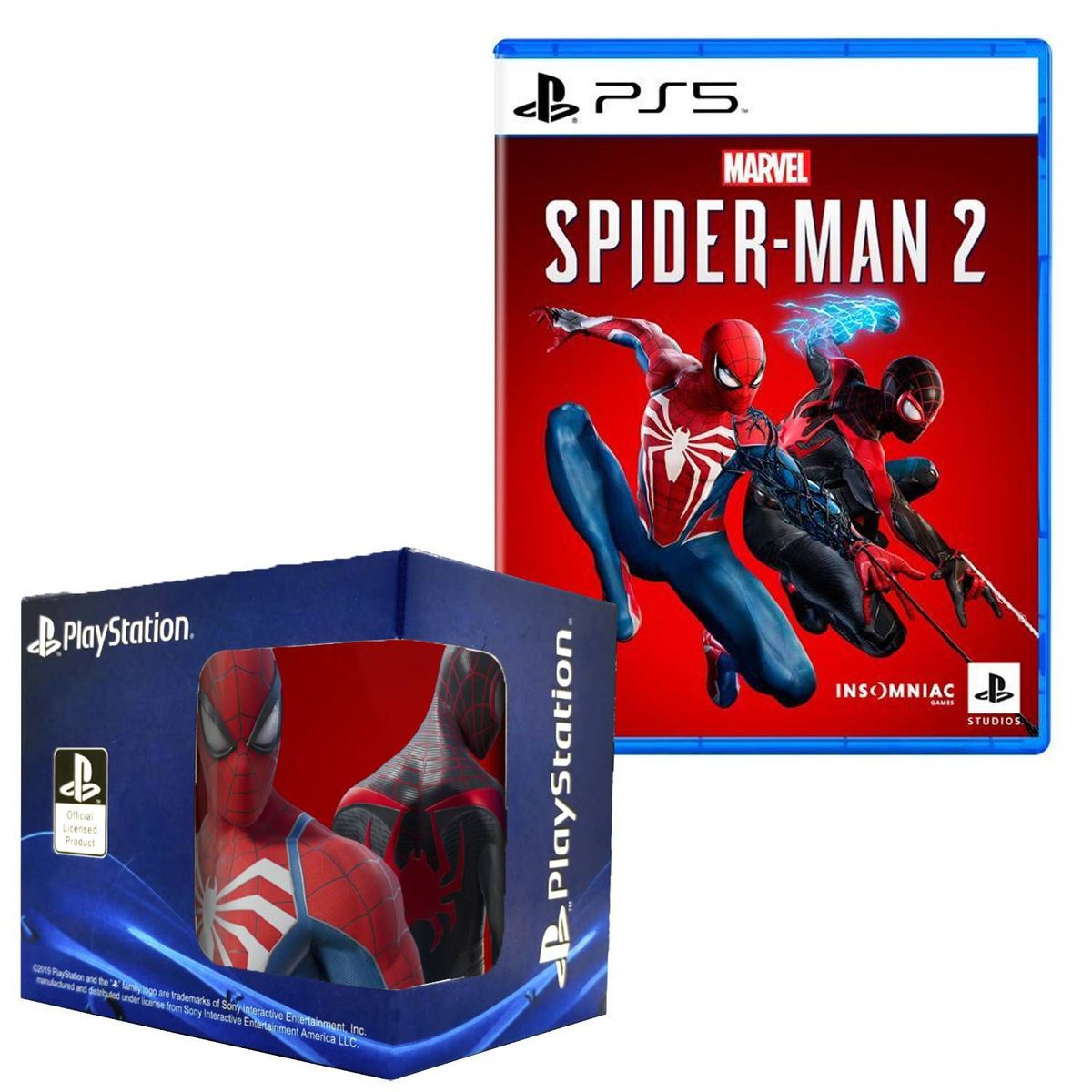 SONY - Spiderman 2 Playstation 5 + Taza