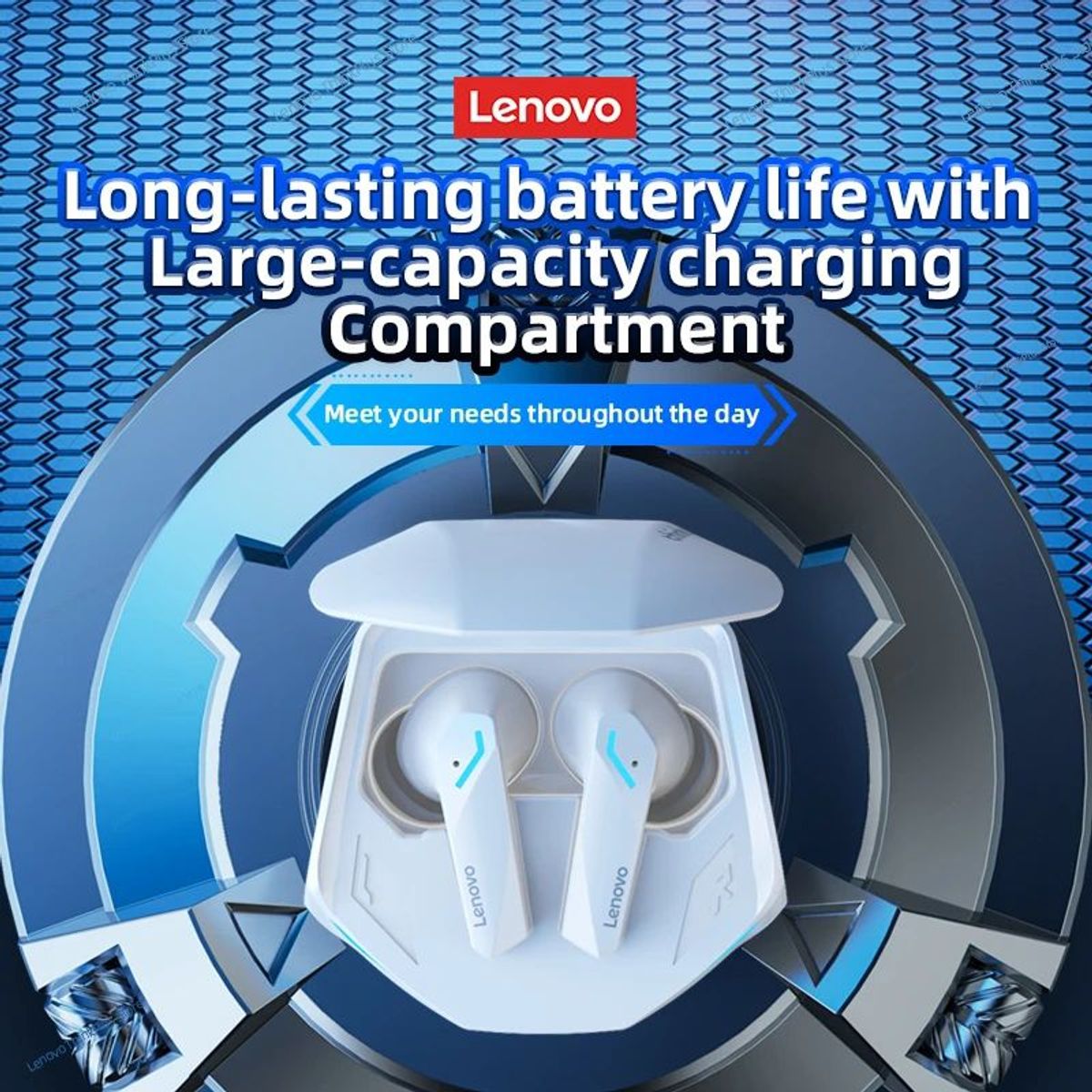 LENOVO - Audífonos Bluetooth Lenovo GM2 PRO TWS - Inalámbricos