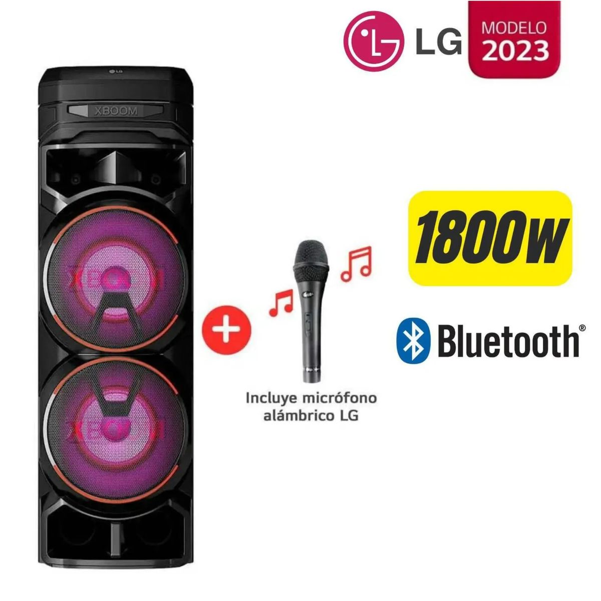 LG - EQUIPO DE SONIDO LG XBOOM RNC9 Torre de Sonido