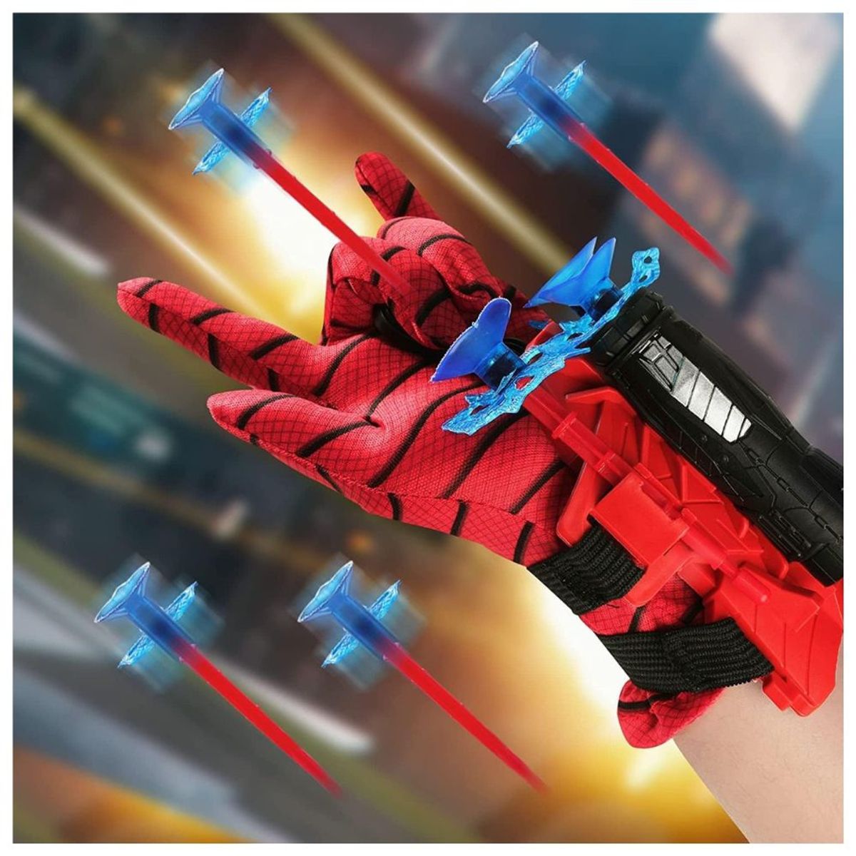 MINARI - Guantes Lanza Dardos Telaraña Spiderman S25