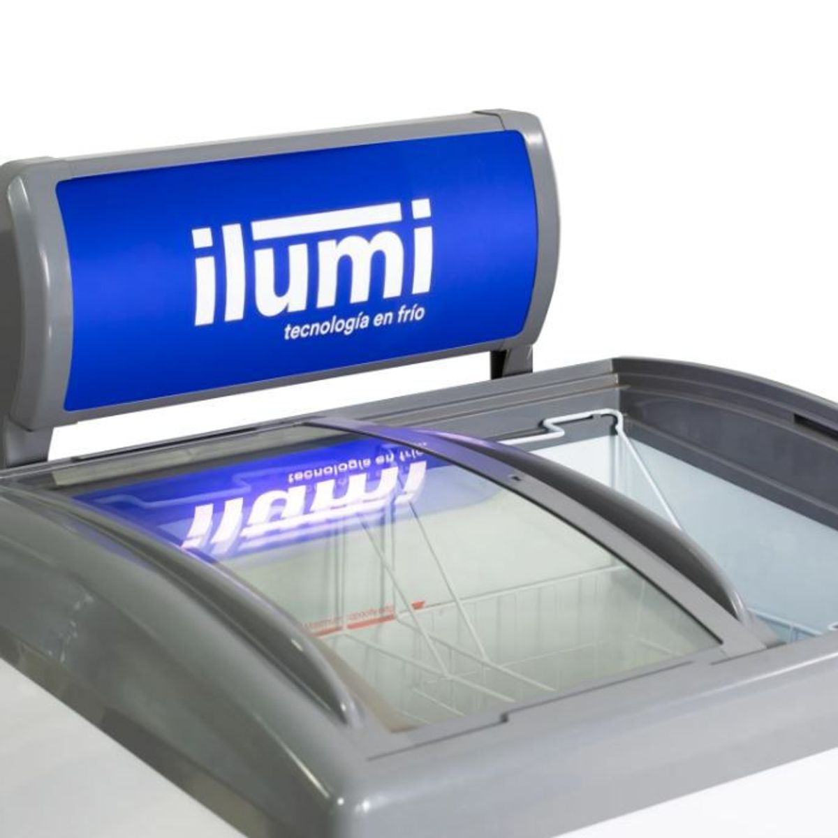 ILUMI - Congelador con tapa de vidrio Ilumi TF-2600 260litros