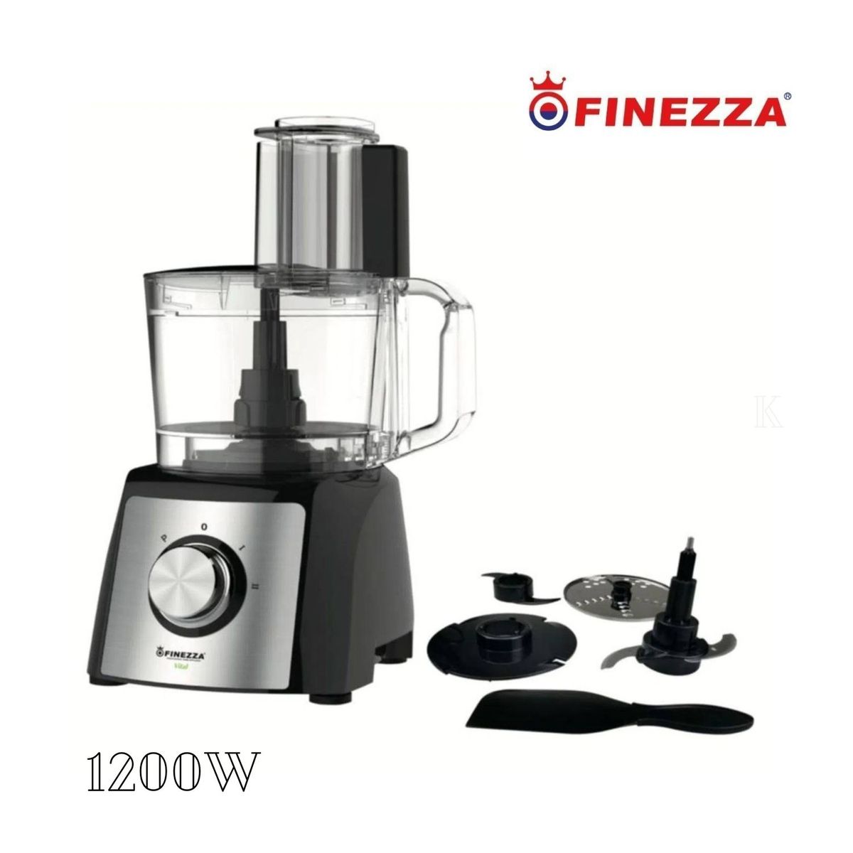 FINEZZA - Procesador de Alimentos 1200W Finezza