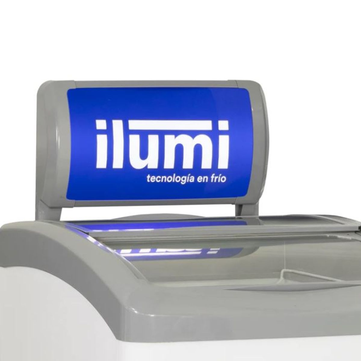 ILUMI - Congelador ilumi con tapa de vidrio de 160 litros tf1600