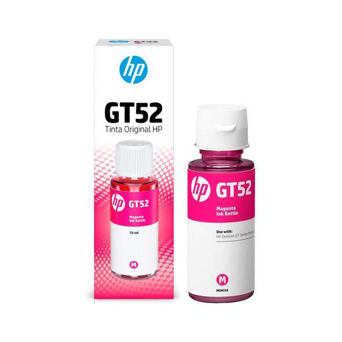 HP - Botella De Tinta HP GT52 Magenta
