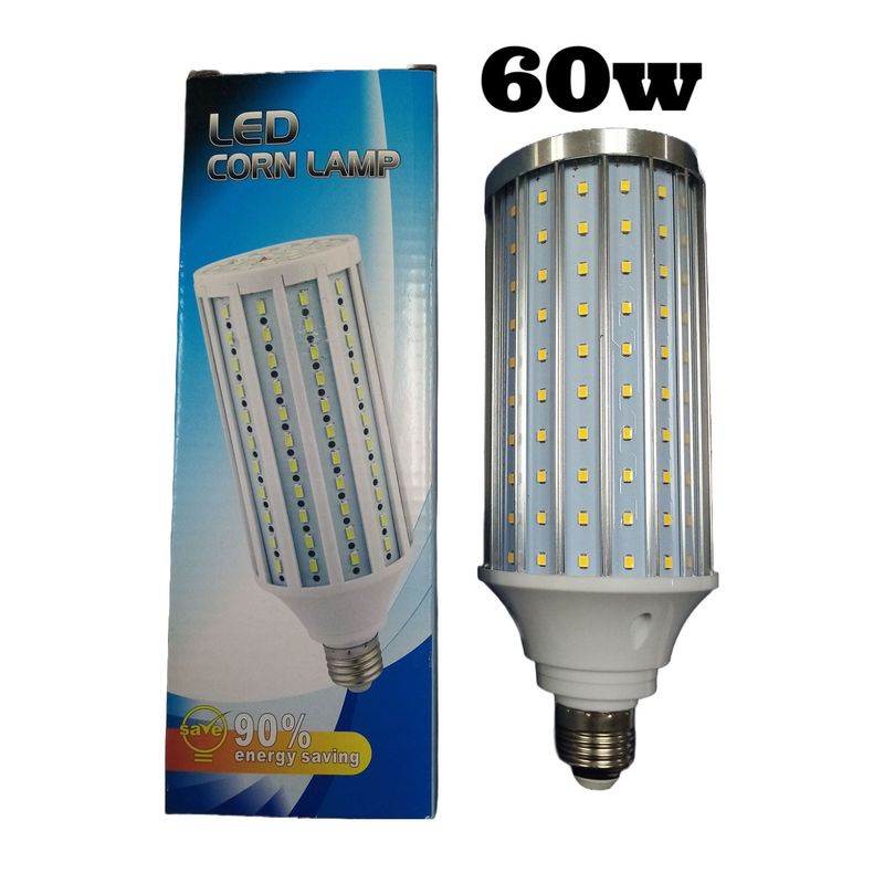 GENERICO - Foco LED Tipo Mazorca 60W Cálido