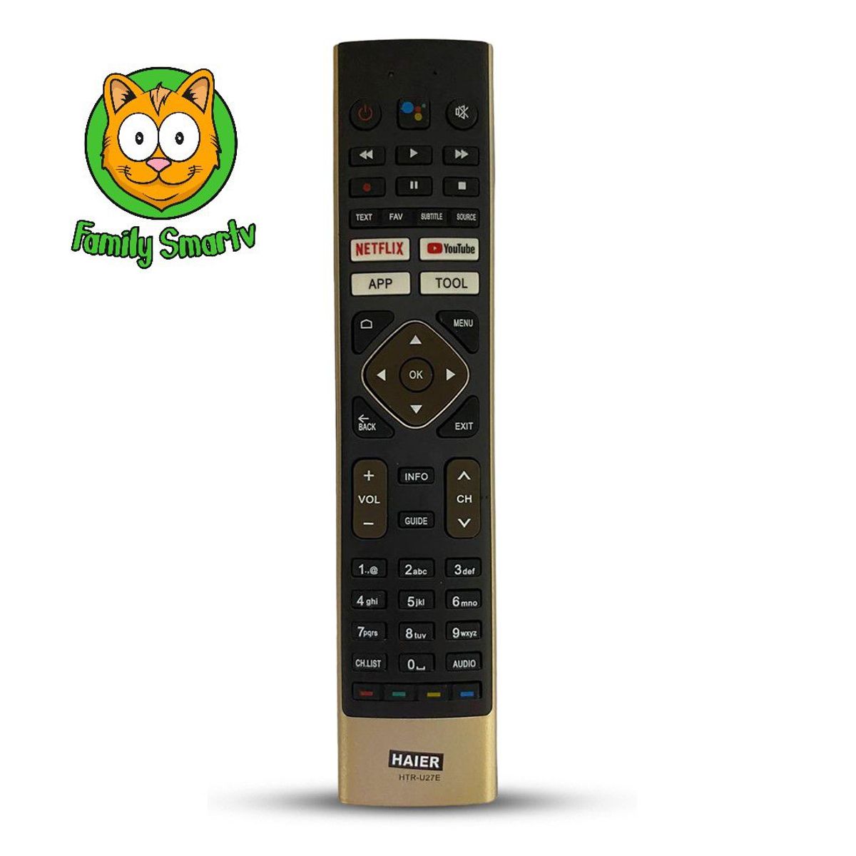 UNIVERSAL - Control Remoto Haier Smart tv 2024 + Pilas