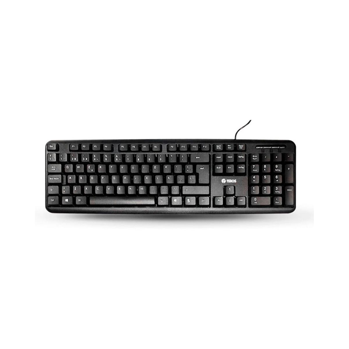 TEROS - Kit Teclado Y Mouse Teros TE4062N USB Sp Black