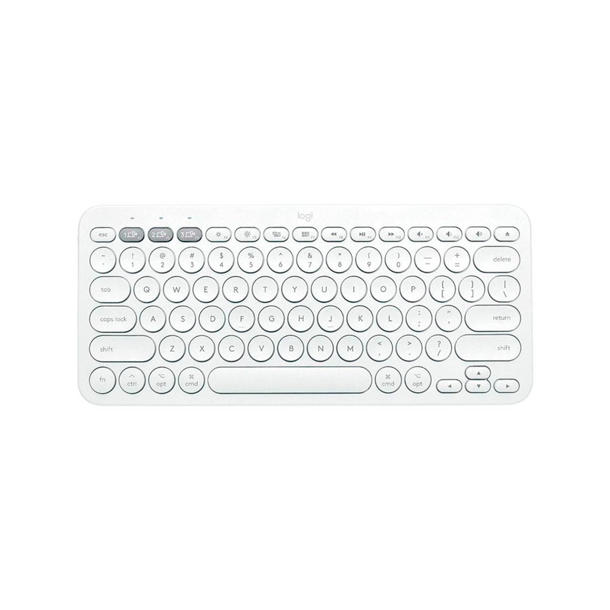 LOGITECH - Teclado Logitech K380 Blanco + Mouse Pebble M350 Blanco