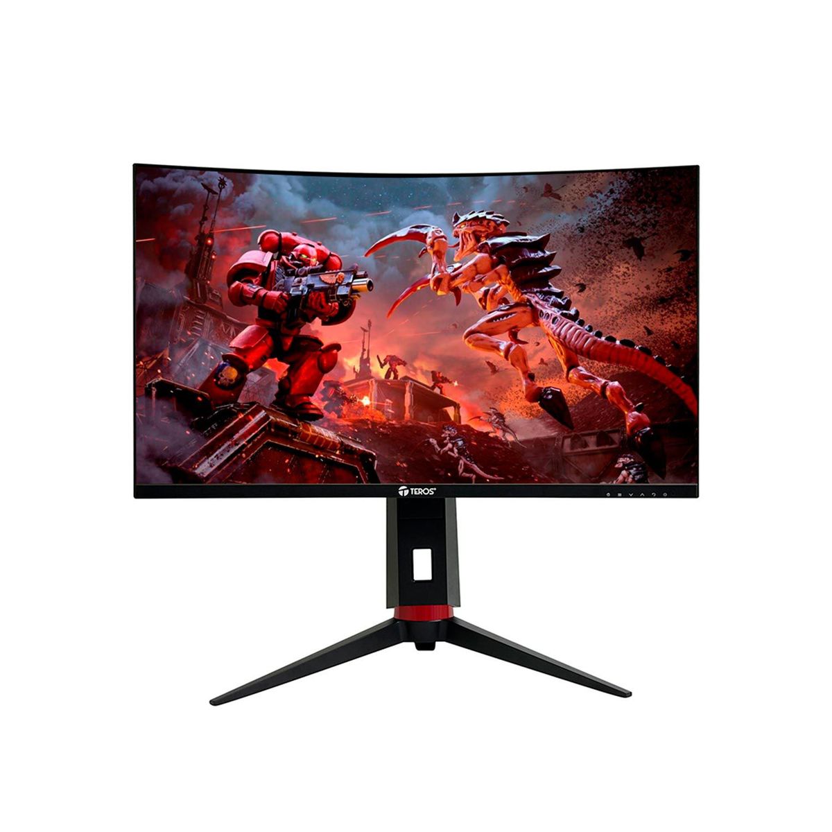 TEROS - Monitor Gaming Teros TE-2766G 27 Curvo Va FHD 180 Hz Freesync Vesa.