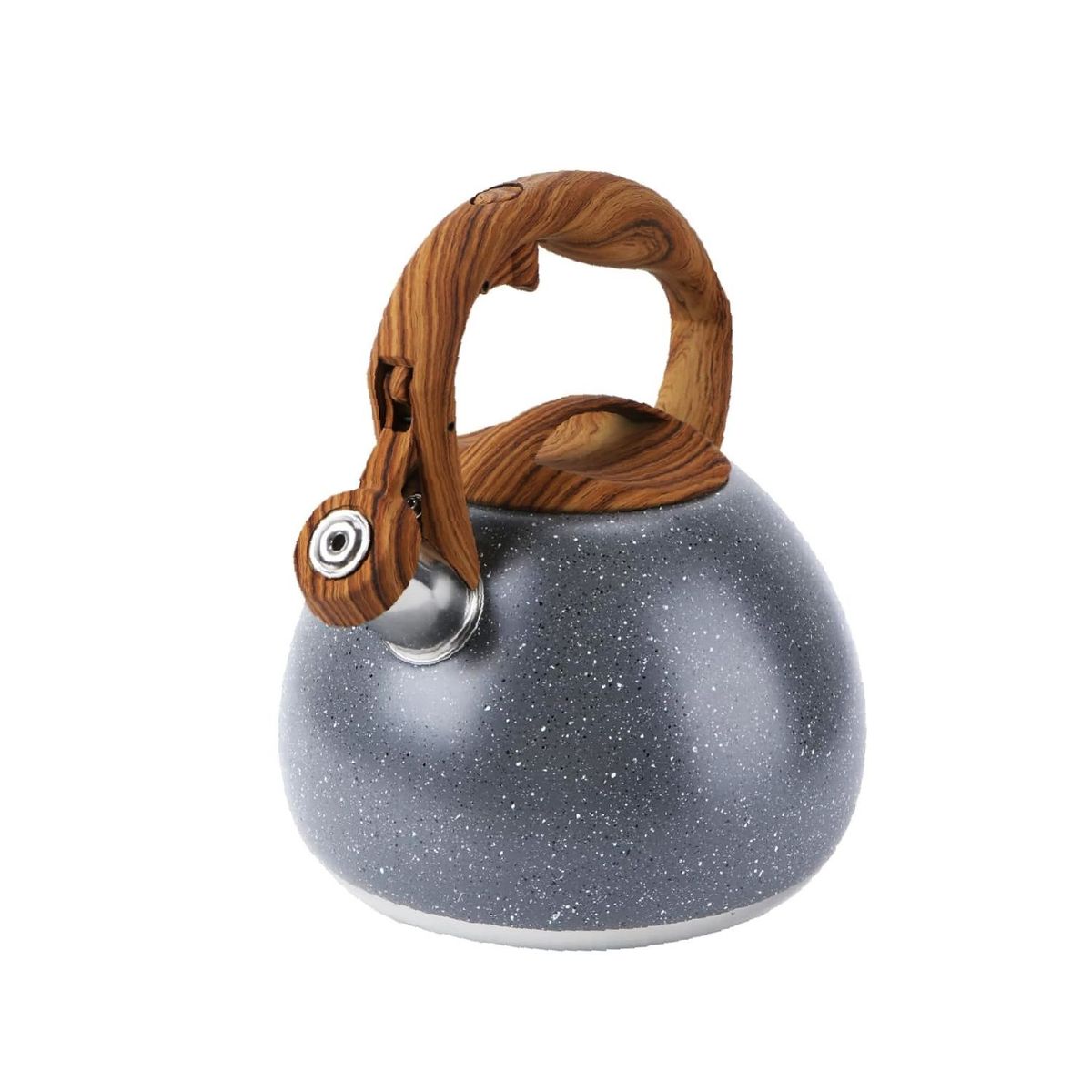 GENERICO - Tetera Suprema 3 Litros Granito con Acero Inoxidable 18/10 Gris