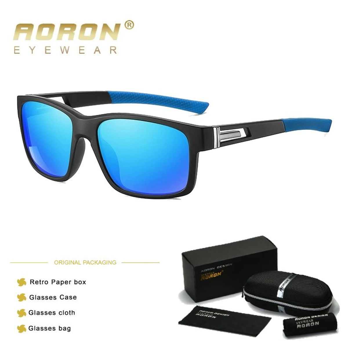 GENERICO - Lentes de Sol AORON  Sniper - Polarizados - UV400