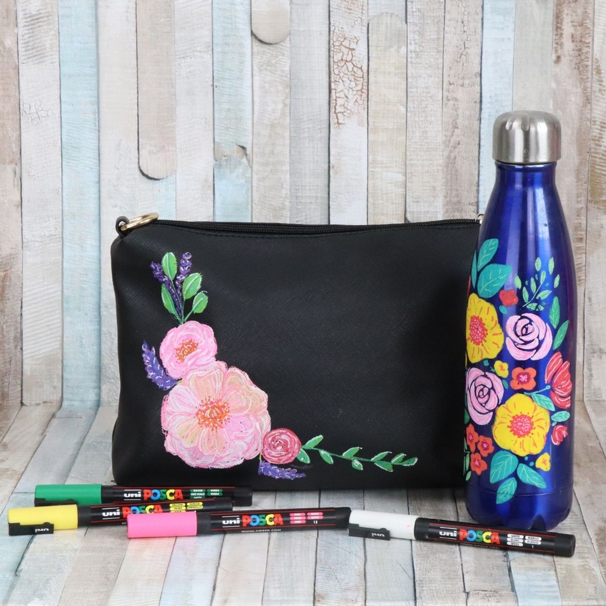 POSCA - Set Marcadores Punta 5m x 8 Metálicos