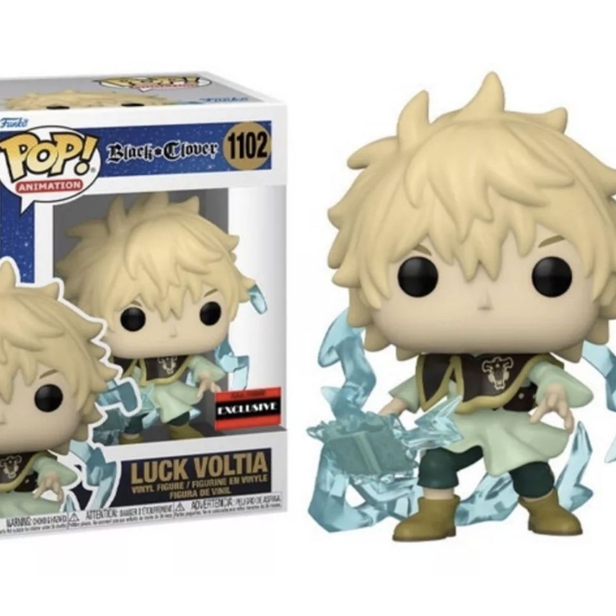 FUNKO - Luck Voltia Funko Pop 1102 Black Clover Aaa Exclusivo