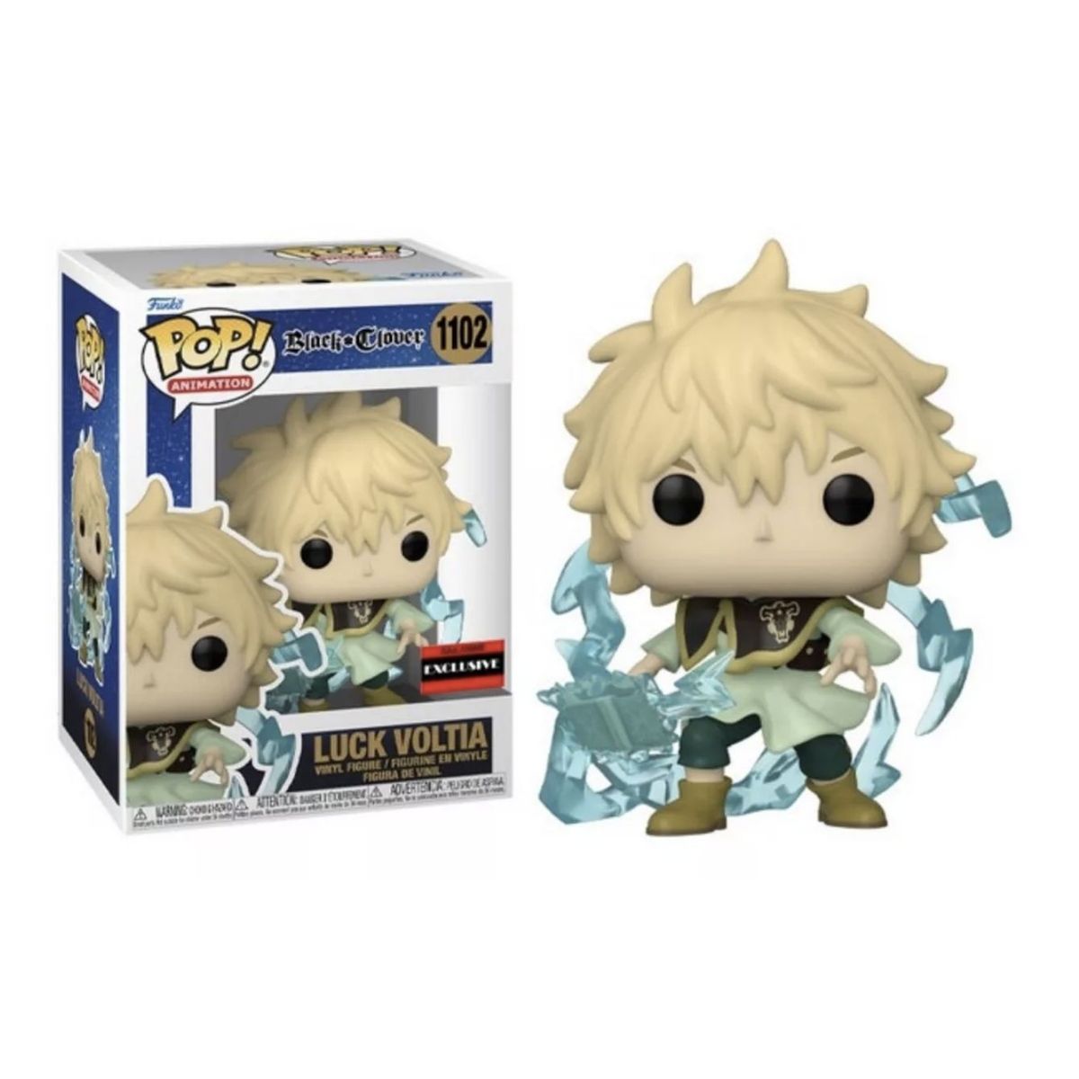 FUNKO - Luck Voltia Funko Pop 1102 Black Clover Aaa Exclusivo