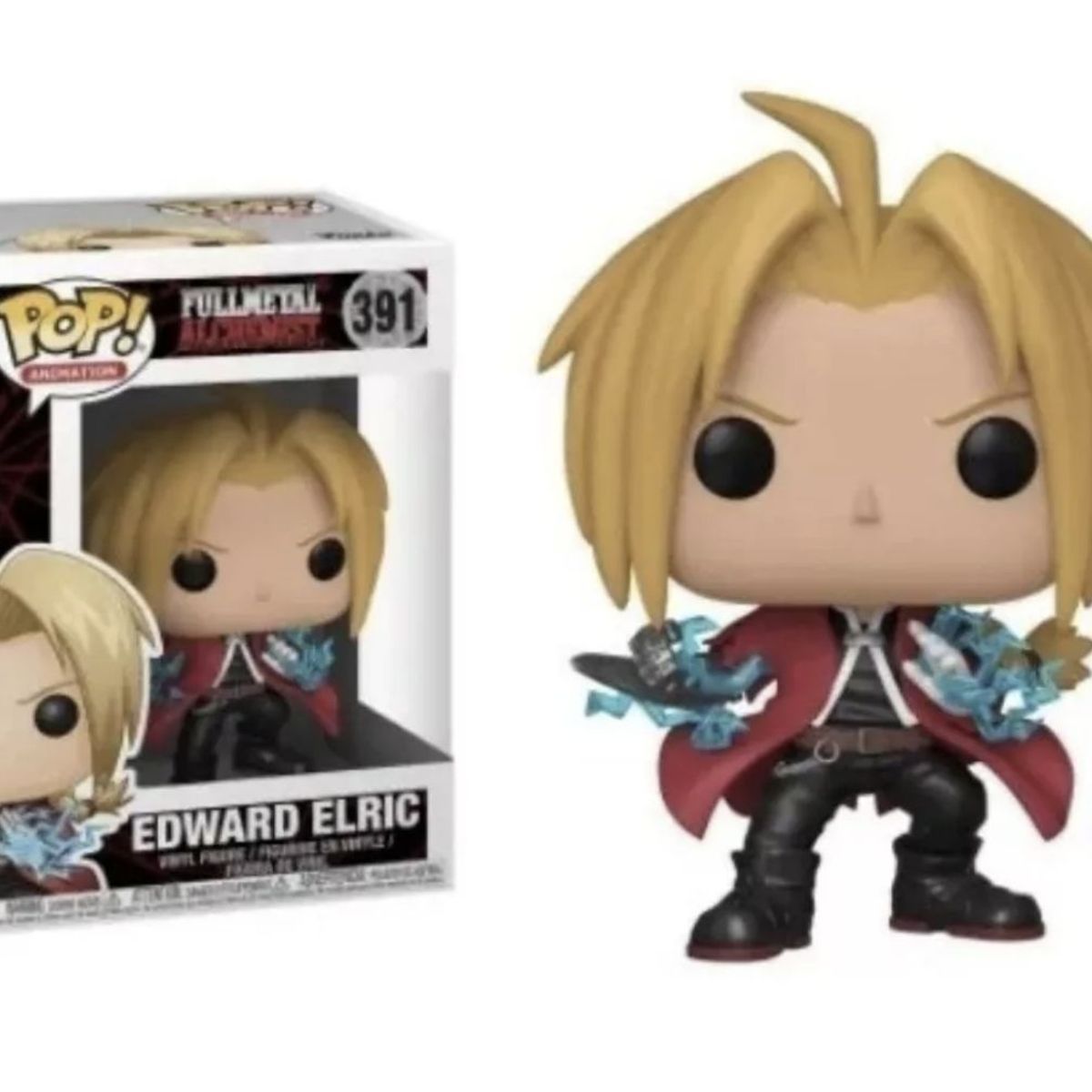 FUNKO - Edward Elric Funko Pop 391 Anime Fullmetal Alchemist