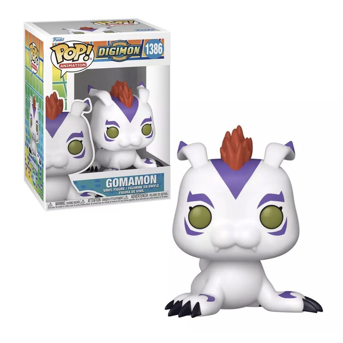 FUNKO - Gomamon Funko Pop 1386 Digimon Original