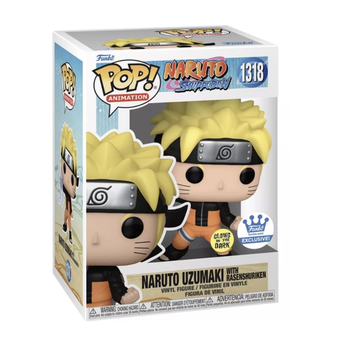FUNKO - Naruto Rasenshuriken Glow Funko Pop 1318 Funkoshop