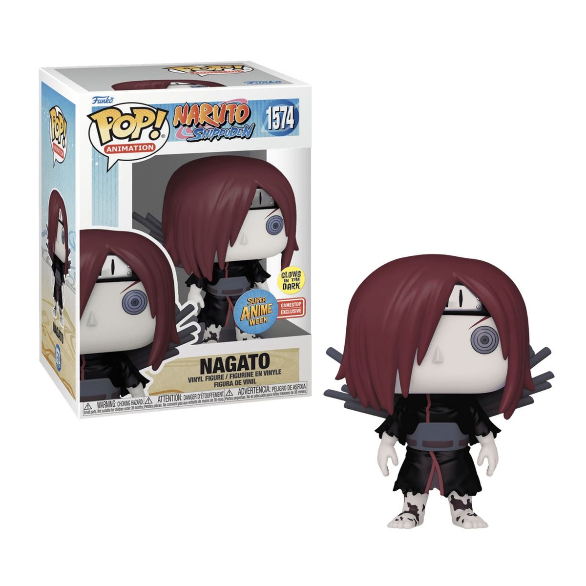 FUNKO - Nagato Funko Pop 1574 Naruto Shippuden Exclusivo Glow